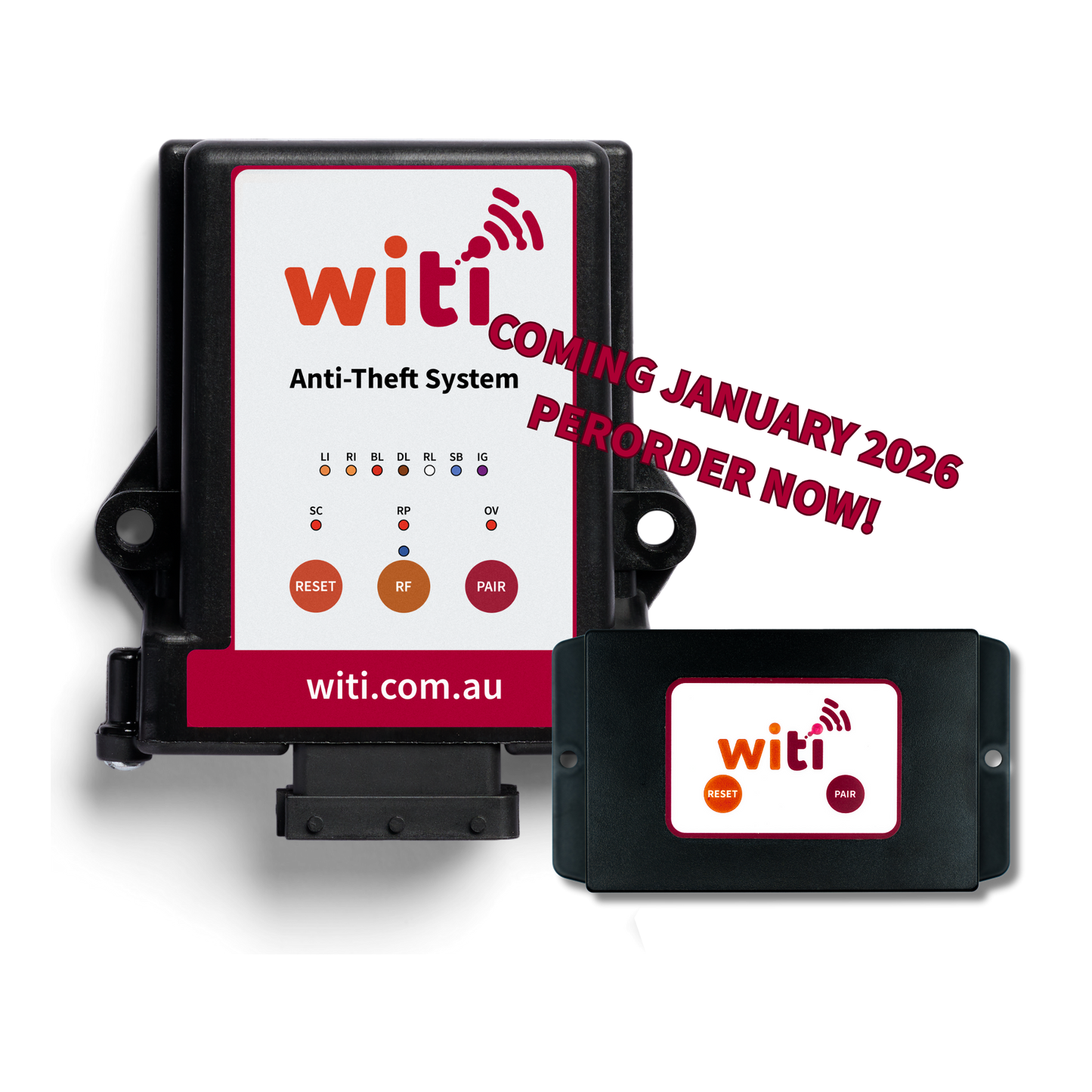 WiTi Anti-Theft & SafeTrack GPS Bundle