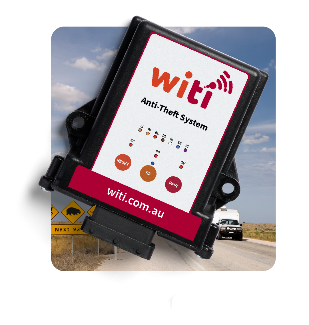 Witi anti-theft system hero image