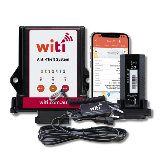 WiTi Anti-Theft, Breakaway Switch, GPS Bundle