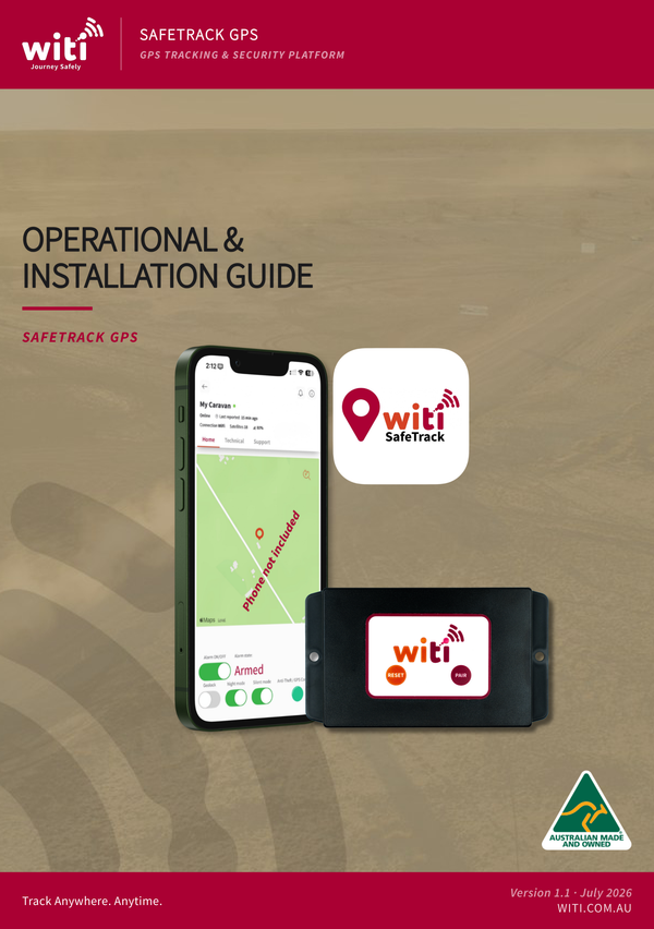 SafeTrack GPS (Gen 2) front cover