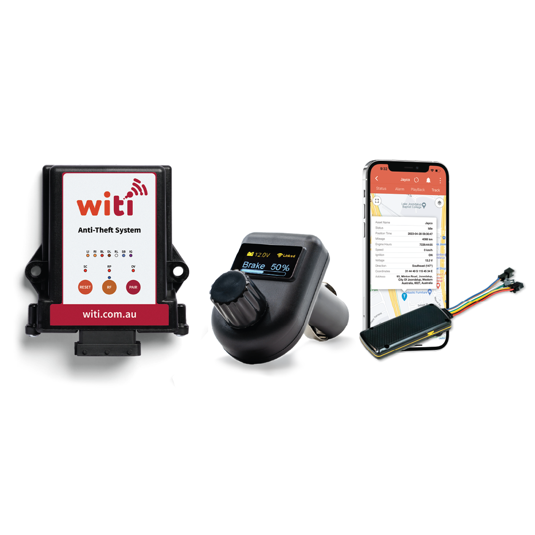 Anti-Theft, Brake Controller and GPS Bundle