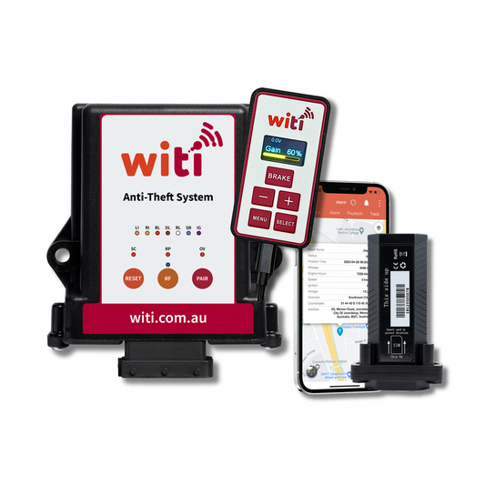 WiTi Anti-Theft, Brake Controller and GPS Bundle