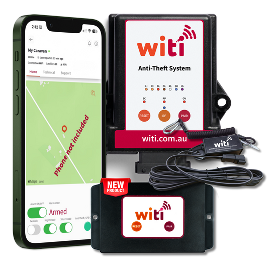 WiTi Anti-Theft, Breakaway Switch, SafeTrack GPS Bundle