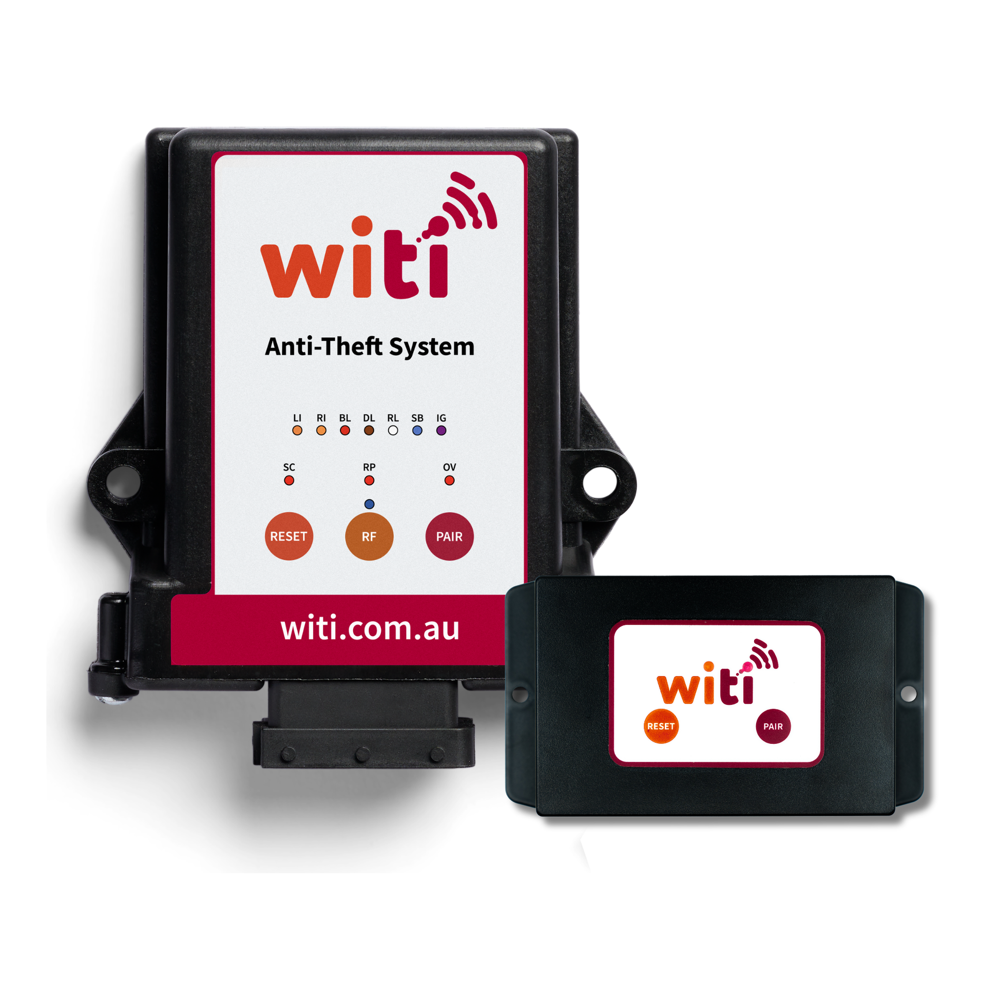 WiTi Security & GPS Tracking Bundle — Anti-Theft System and SafeTrack GPS Tracker