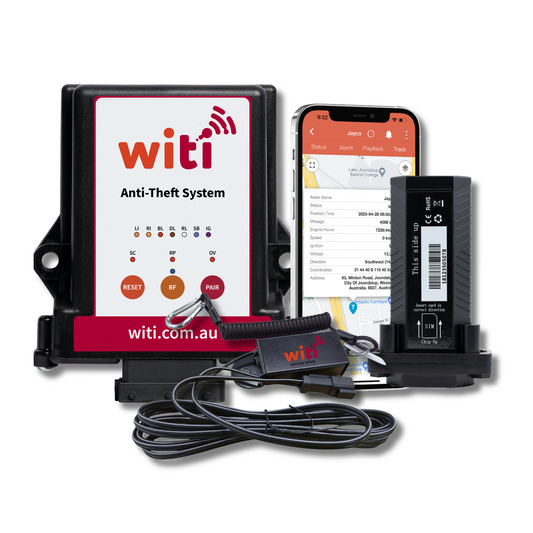WiTi Anti-Theft, Breakaway Switch, GPS Bundle