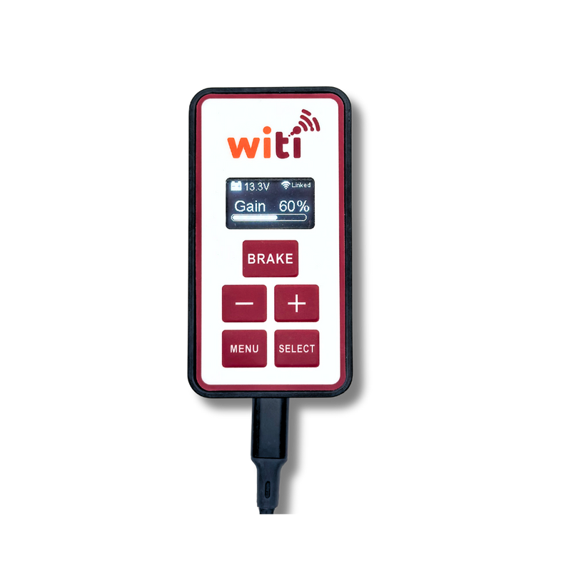 WiTi Wireless Brake Controller V2 — USB-C powered wireless brake controller for caravans and trailers