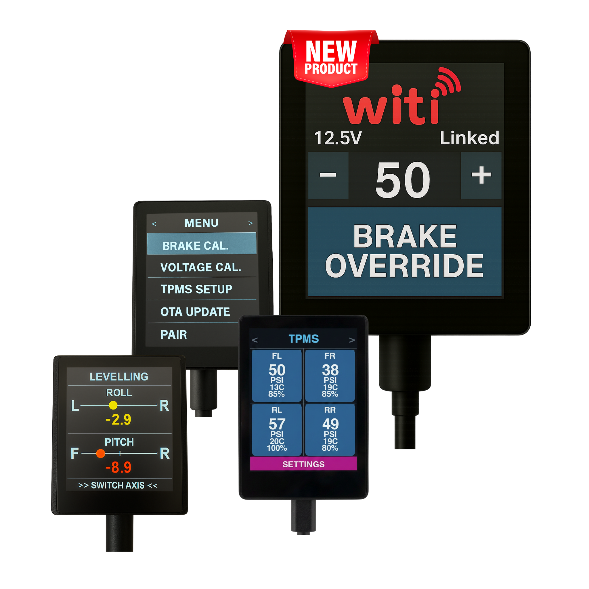 WiTi SafeTow Wireless Brake Controller | Caravan & Trailer | Australia