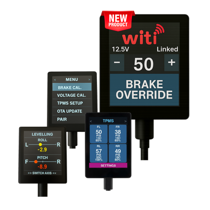 WiTi SafeTow Wireless Brake Controller | Caravan & Trailer Brake Controller
