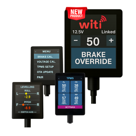 WiTi SafeTow Wireless Brake Controller | Caravan & Trailer Brake Controller