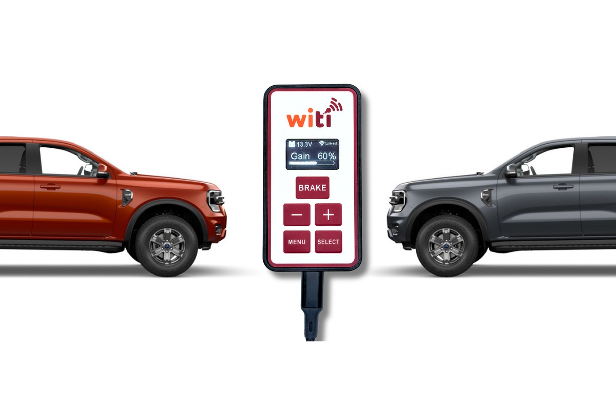 WiTi Wireless Brake Controller V2 with Ford Rangers