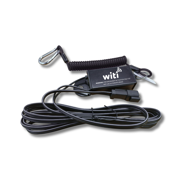WiTi Anti-Theft System with integrated Breakaway functionality — theft protection and emergency braking in one unit