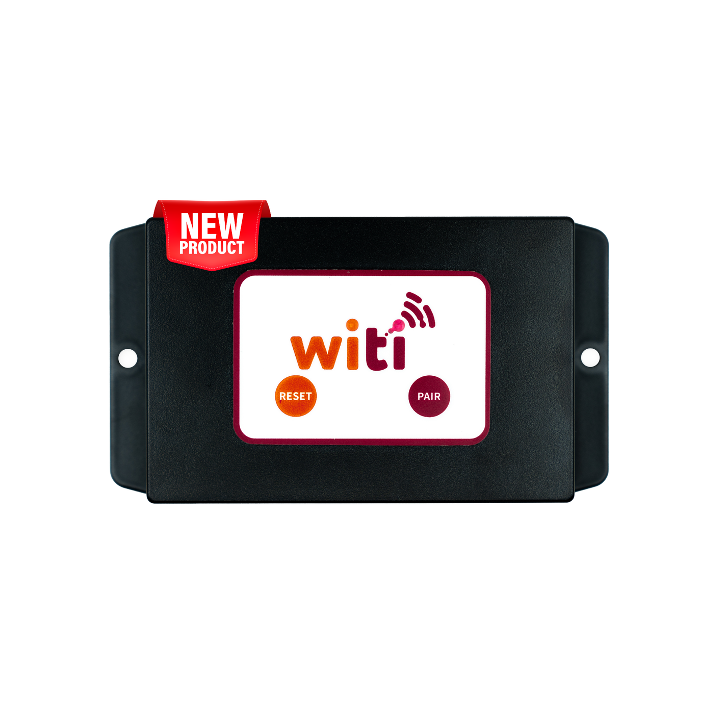 WiTi SafeTrack GPS device — compact GPS tracker with Wi-Fi, cellular and Starlink connectivity for caravans and trailers