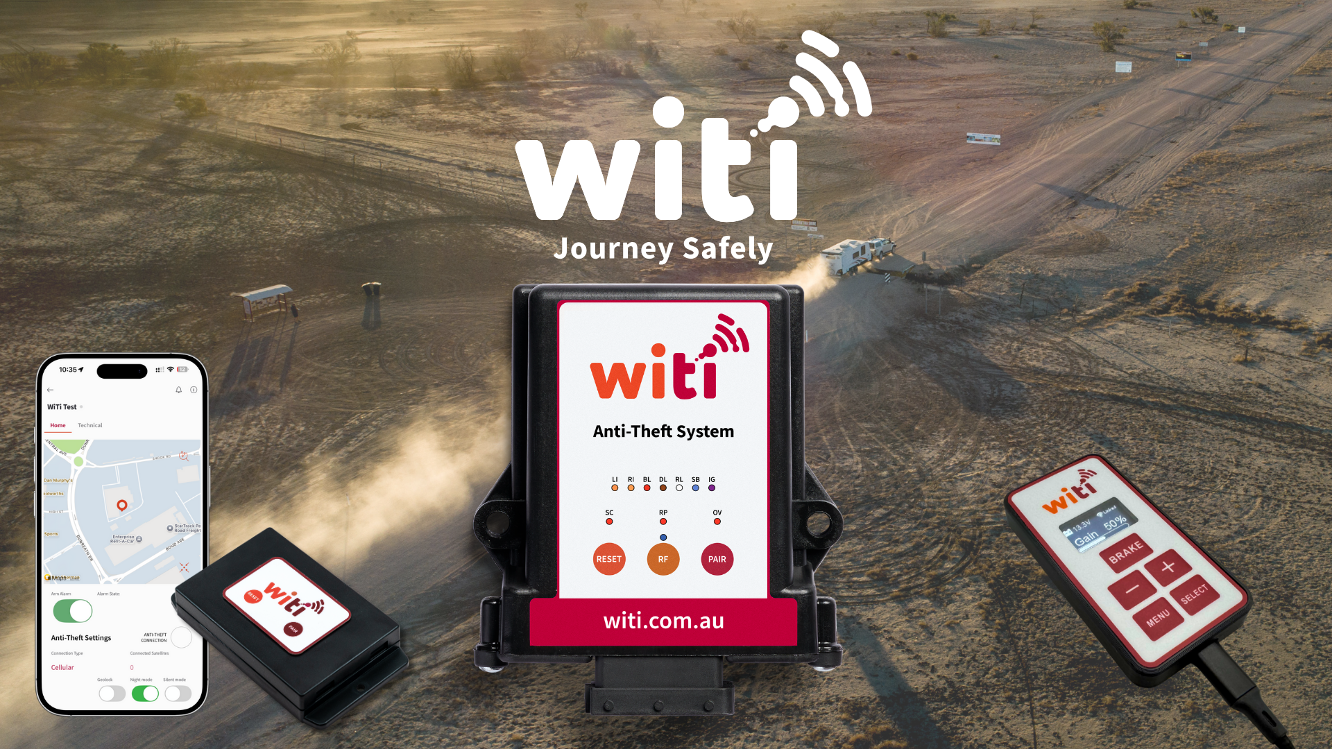WiTi SafeTrack GPS